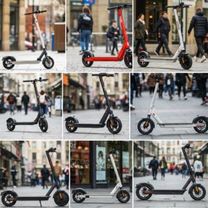 Street Legal Electric Scooter showcase of various models and styles available for urban riders.
