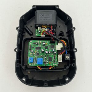  Image of an electric moped scooter parts - the controller unit, responsible for managing power and performance.