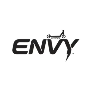 The official envy scooter logo, often found on the down tube or deck, symbolizing quality and brand identity.
